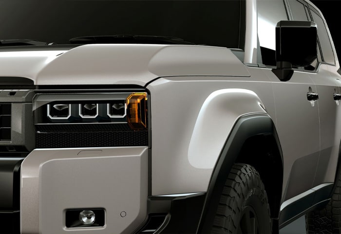 Загварлаг LED урд их гэрэл